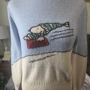 American Eagle Sweater With Snoopy On Front